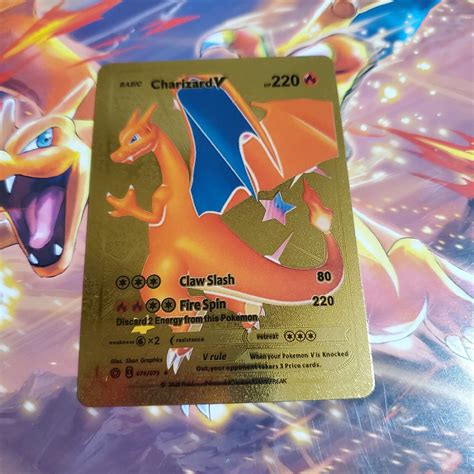 gold charizardv